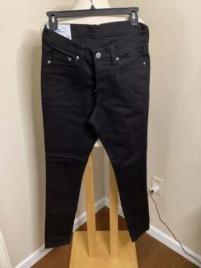 H&M &Denim Skinny Fit Black Jeans Size 29/32
